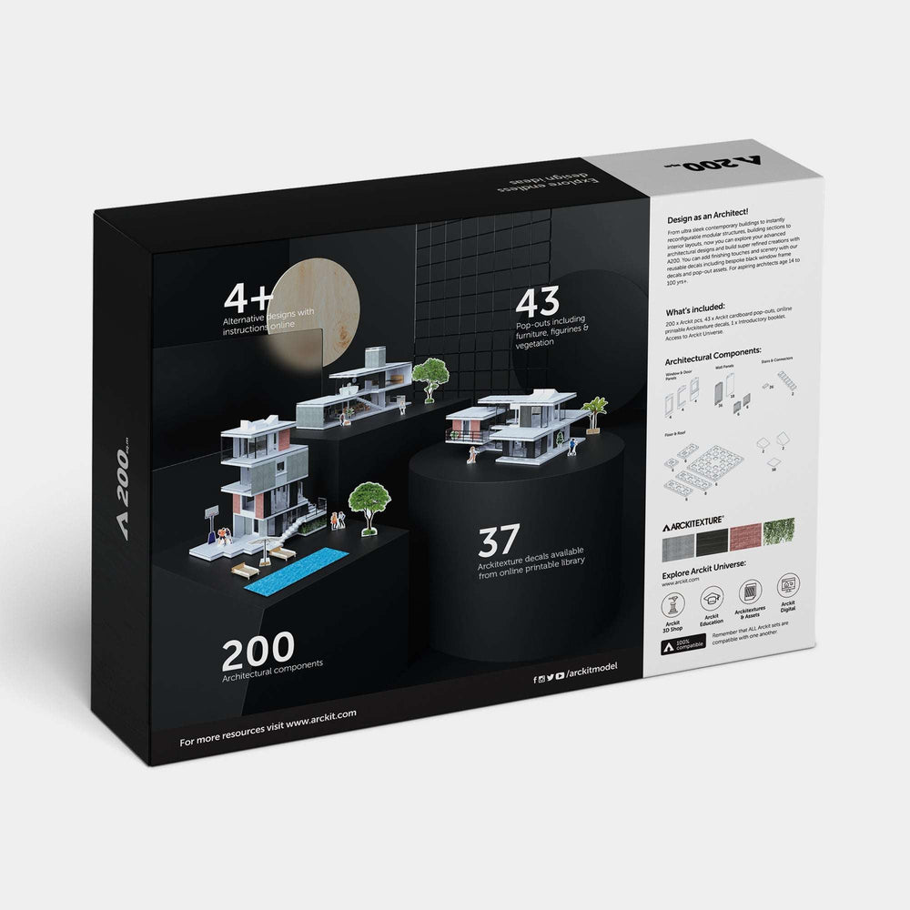 Arckit 200 sqm. Architectural Model Building Kit (ONLINE ORDER ONLY)