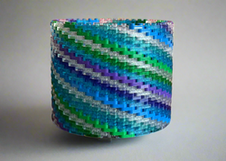 Cool Colored Modular Vase – Built with LEGO®-Compatible Bricks (ONLINE ORDER ONLY)