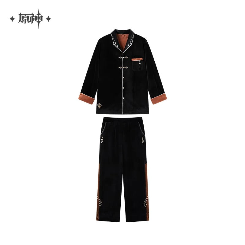 Zhongli Theme Impression Series Velvet Pajama Set (ONLINE ORDER ONLY)