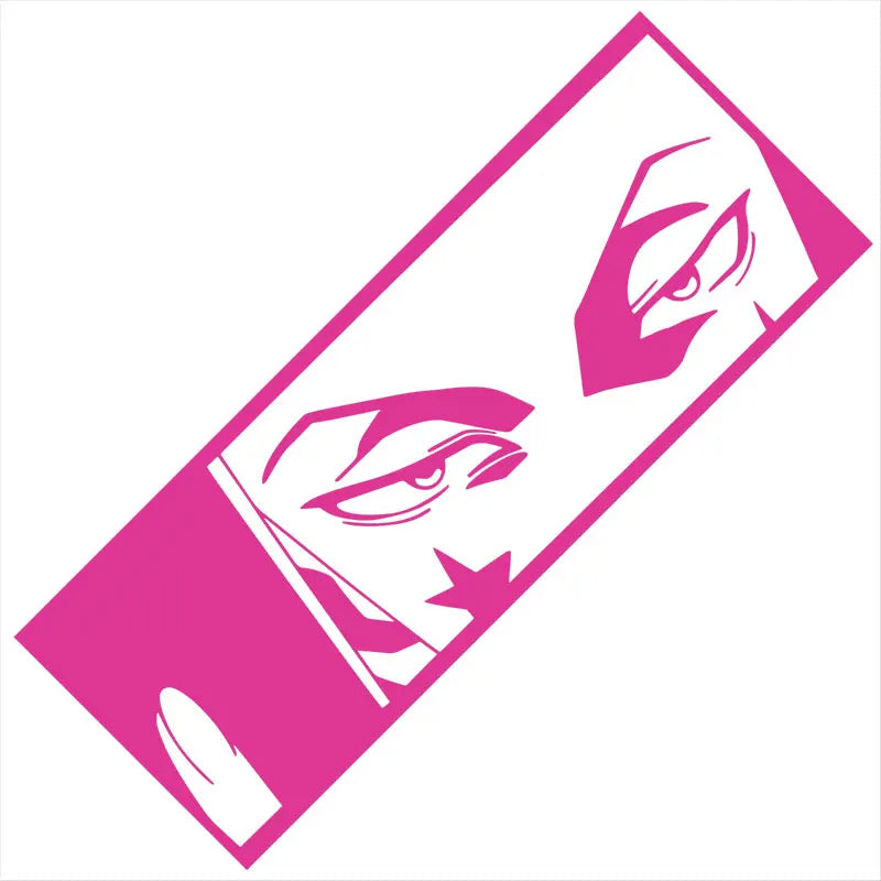 Anim Car Sticker Hunters Laptop Computer Stickers Auto Parts Window Comic Style Personality Becoration Die Cutting Vinyl Decals (ONLINE ORDER ONLY)