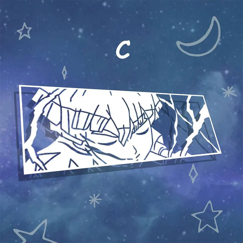 Cartoon Car Sticker Laptop Computer Slayers Anime Stickers Personality The Window Decoration Waterproof  Vinyl Decals (ONLINE ORDER ONLY)