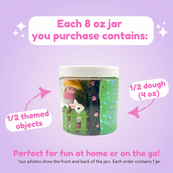 Special Edition Jar: Fairy Garden Playdough Sensory Toy Kit (ONLINE ORDER ONLY)