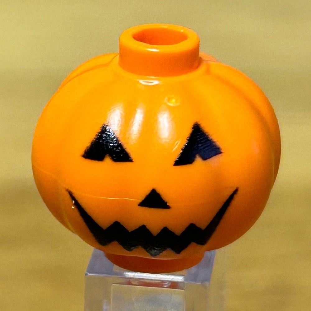 Custom Jack O' Lantern / Pumpkin Face #1 - B3 Customs made using LEGO part (Online Order Only)