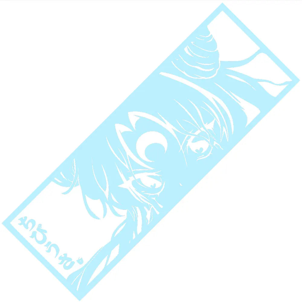 Black Lady | Sailor Moon | Chibiusa Car Sticker Anime PVC Window Decoration Auto Parts Laser Stickers Beautiful Girl Vinyl Decal (ONLINE ORDER ONLY)
