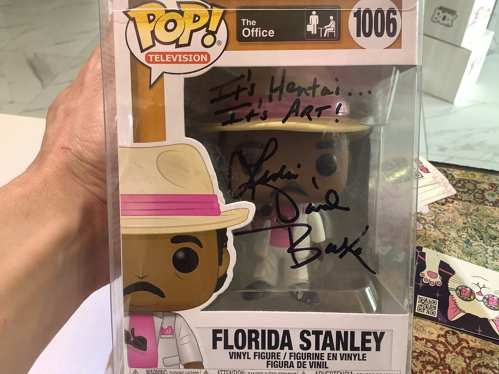 Funko Pop Television The Office Florida Stanley 1006 AUTOGRAPHED (ONLINE ORDER ONLY)