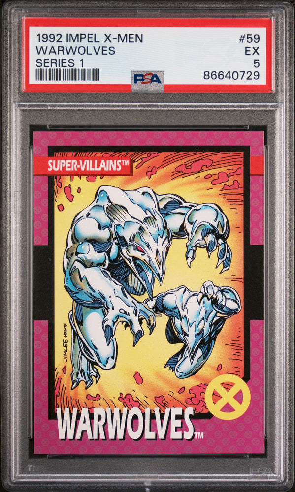 1992 IMPEL X-MEN SERIES 1 WARWOLVES SERIES 1 #59 - PSA 5 (Online Order Only)