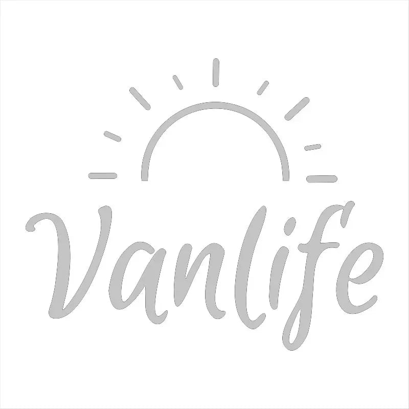 Vanlife Car Stickers For Sun Camping, Reflective Vinyl Decals For Personality Decoration, Suitable For Rv, Off-Road (ONLINE ORDER ONLY)