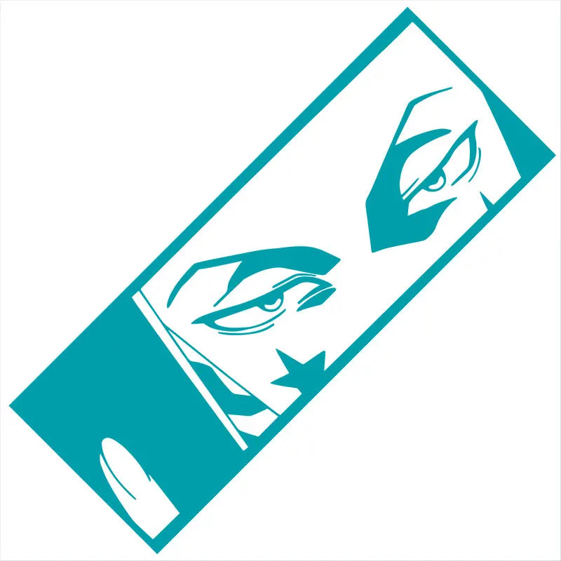 Anim Car Sticker Hunters Laptop Computer Stickers Auto Parts Window Comic Style Personality Becoration Die Cutting Vinyl Decals (ONLINE ORDER ONLY)