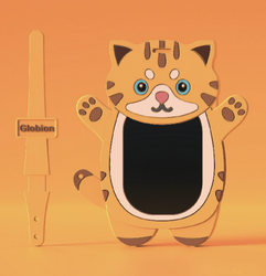 Globion: Kids Doodle Pad - Animal Series - Cat (ONLINE ORDER ONLY)