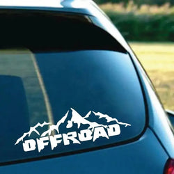 Mountain Graphic Off Road Funny Vinyl Decal Creative Camping Adventure Car Sticker (ONLINE ORDER ONLY)
