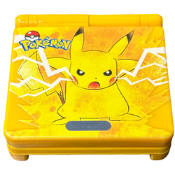 Modded Pikachu Gameboy Advance SP Console (ONLINE ORDER ONLY)