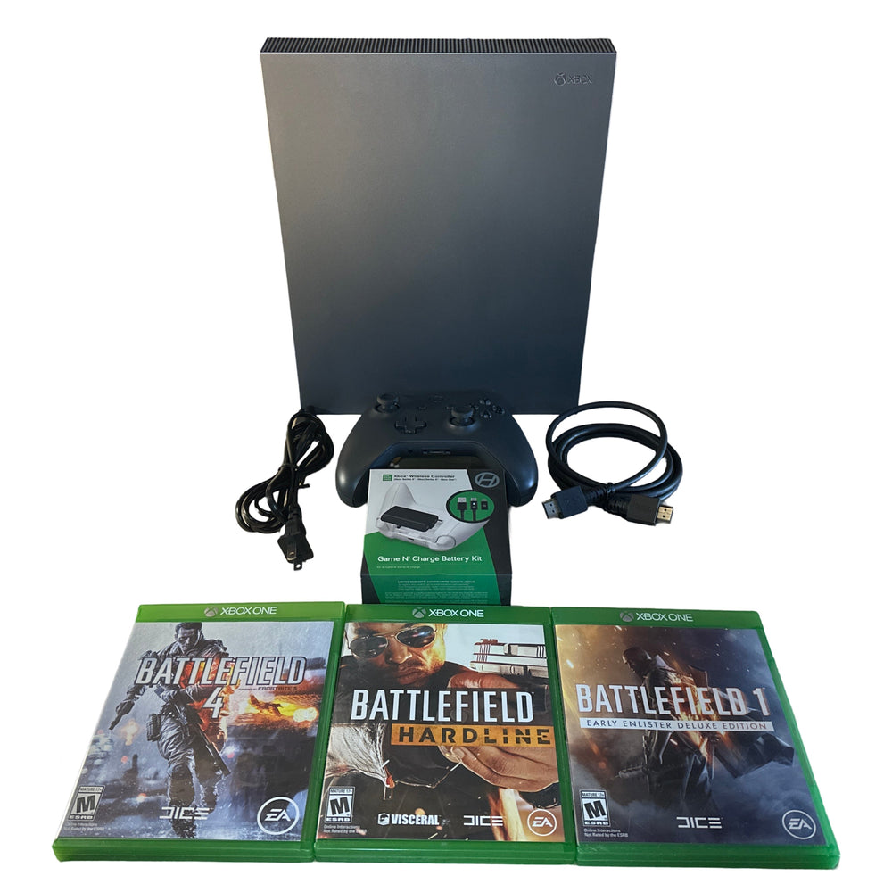 Xbox One X 1TB Battlefield V Deluxe Limited Edition - Xbox One (Refurbished) (Online Order Only)