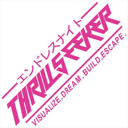 THRILL SEEKER Car Stickers JDM Windshield Banner Motivation Dream Build Escape After The File Glass Decoration Vinyl Decals (ONLINE ORDER ONLY)