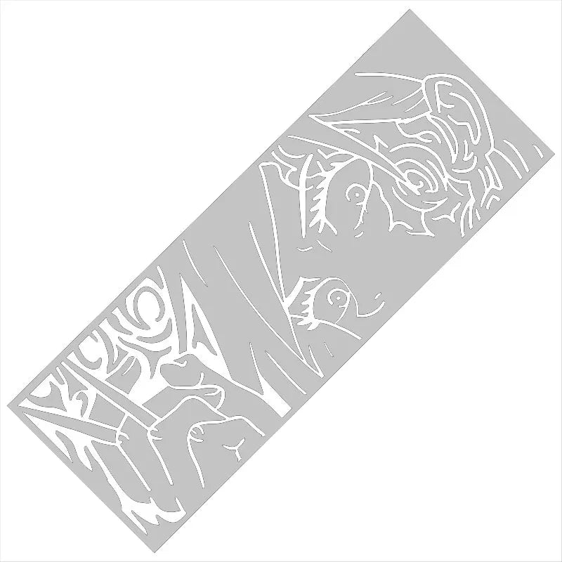 Sexy Girl Car Sticker My Domain Anime Stickers Personality Decoration Laptop Computer Auto Parts Bumper Window PVC Vinyl Decals (ONLINE ORDER ONLY)