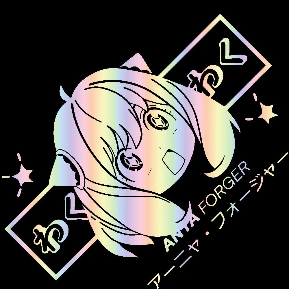 ᗩnya Førger | Spy×Family Car Sticker Personalized Window Decoration PVC Die Cutting Anime Beautiful Girl Stickers Vinyl Decals (ONLINE ORDER ONLY)