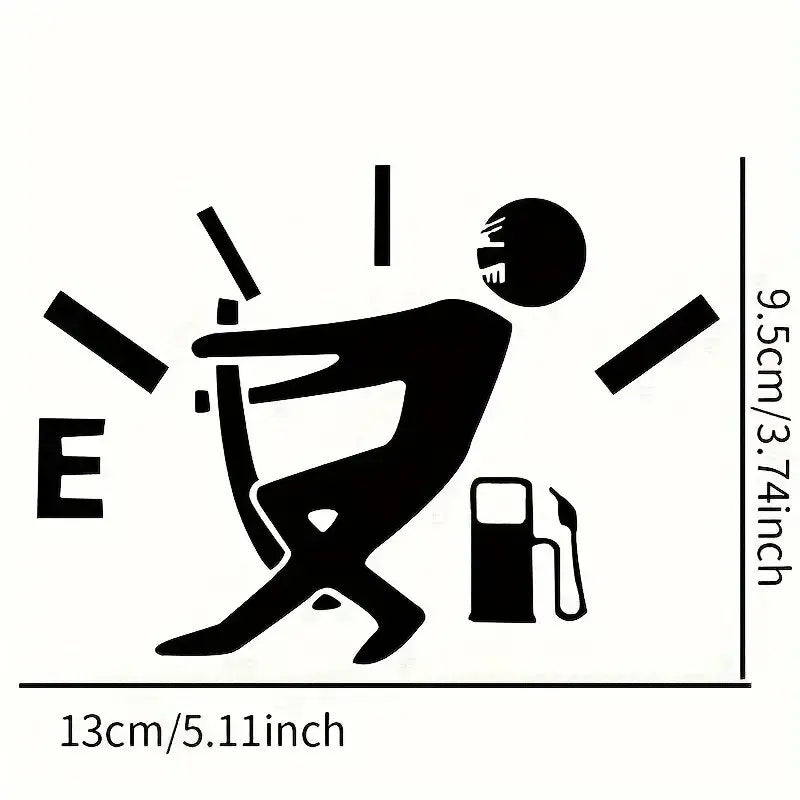 Car Fuel Tank Cover Stickers  Car Stickers decal (ONLINE ORDER ONLY)