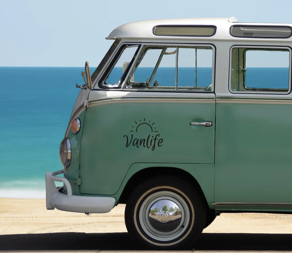 Vanlife Car Stickers For Sun Camping, Reflective Vinyl Decals For Personality Decoration, Suitable For Rv, Off-Road (ONLINE ORDER ONLY)
