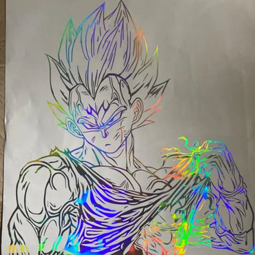 Big Anime Car Sticker Whole Body Car Customization For Side Decorate Exterior Accessories Waterproof PVC Vinyl Decals (ONLINE ORDER ONLY)