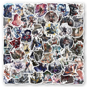 10/30/60PCS Game Arknights Stickers Graffiti Decals Kids Toy DIY Laptop Phone Suitcase Fridge Notebook Cartoon Sticker Wholesale (ONLINE ORDER ONLY)