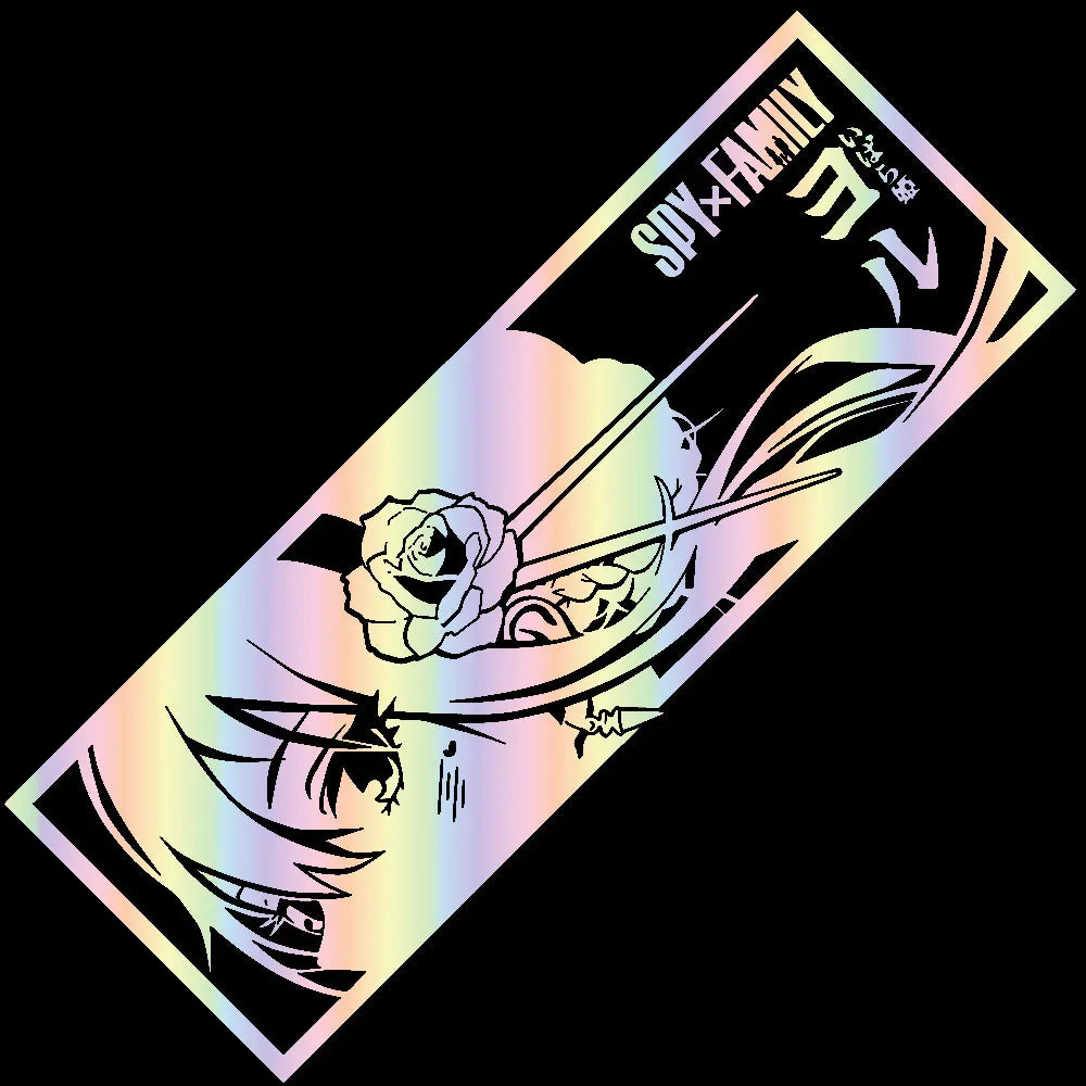 Yør Førger | Spy×Family | Princess Thorn Car Sticker Beautiful Girl The Window Decoration PVC Waterproof Stickers Vinyl Decals (ONLINE ORDER ONLY)