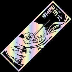 Yør Førger | Spy×Family | Princess Thorn Car Sticker Beautiful Girl The Window Decoration PVC Waterproof Stickers Vinyl Decals (ONLINE ORDER ONLY)