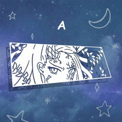 Cartoon Car Sticker Laptop Computer Slayers Anime Stickers Personality The Window Decoration Waterproof  Vinyl Decals (ONLINE ORDER ONLY)