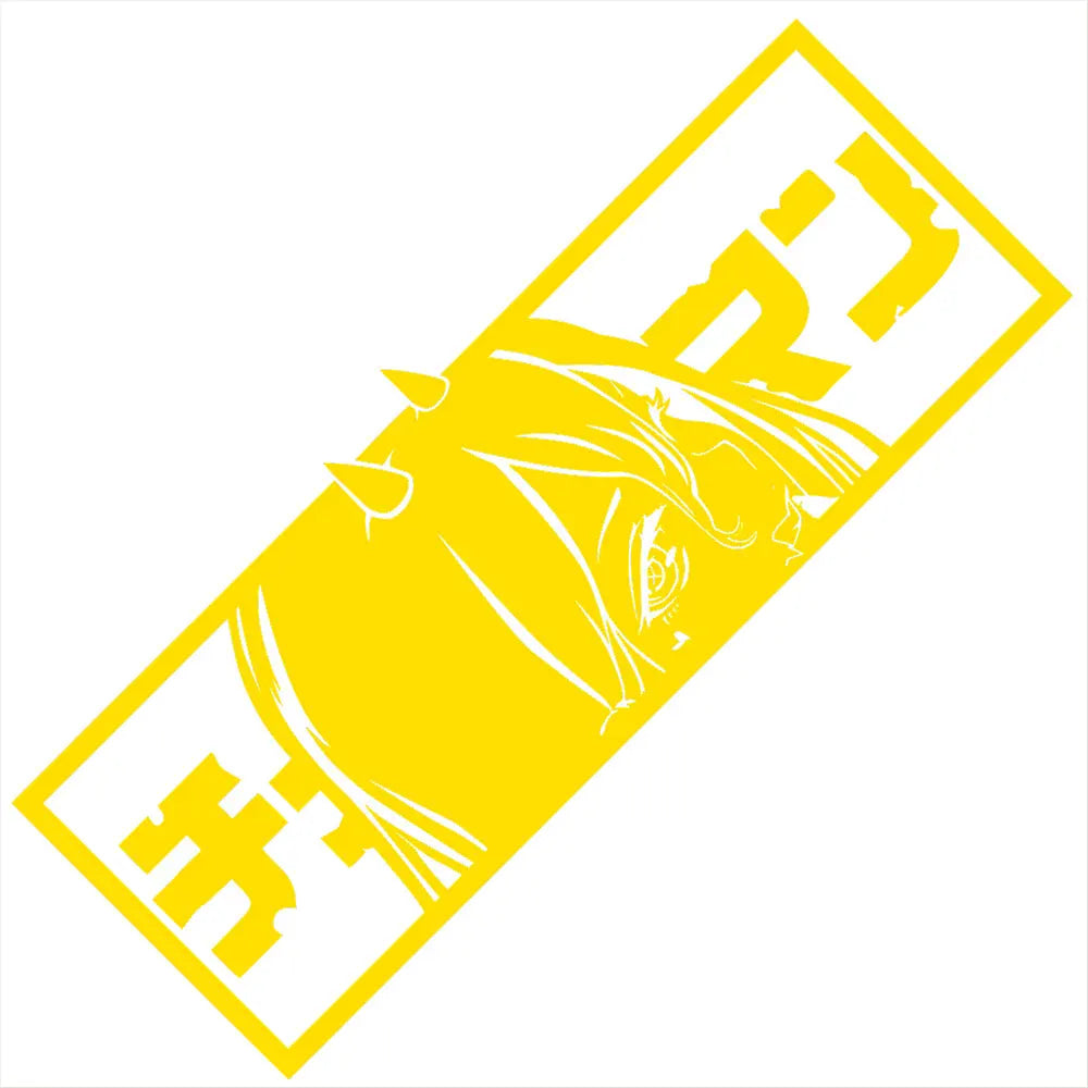 Makima | マキマ Shihai No Akuma | CH∀INS∀WM∀N Car Sticker Anime Beautiful Girl The Window Decoration Die Cutting PVC Laser Decals (ONLINE ORDER ONLY)