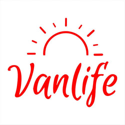 Vanlife Car Stickers For Sun Camping, Reflective Vinyl Decals For Personality Decoration, Suitable For Rv, Off-Road (ONLINE ORDER ONLY)