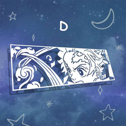 Cartoon Car Sticker Laptop Computer Slayers Anime Stickers Personality The Window Decoration Waterproof  Vinyl Decals (ONLINE ORDER ONLY)