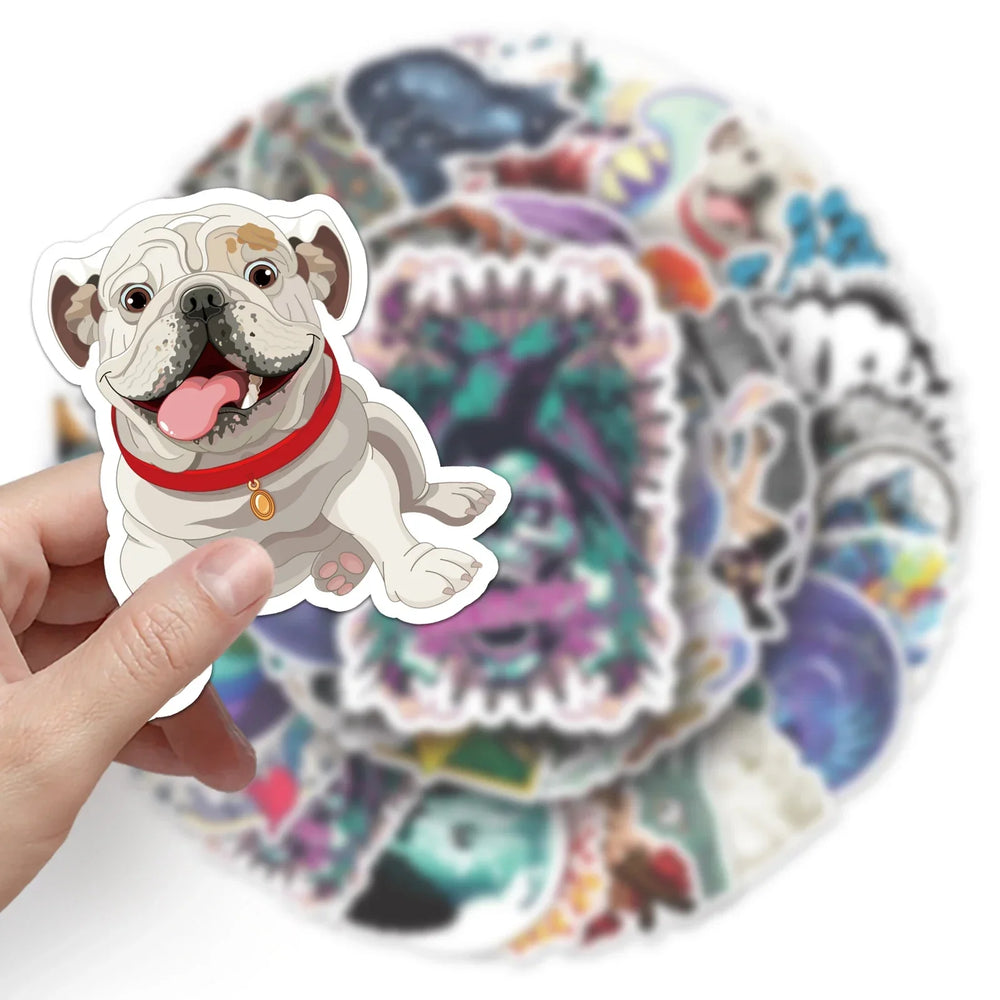 50Pcs Waterproof Cartoon Graffiti Vinyl Stickers for Skateboard Snowboard (Online Order Only)
