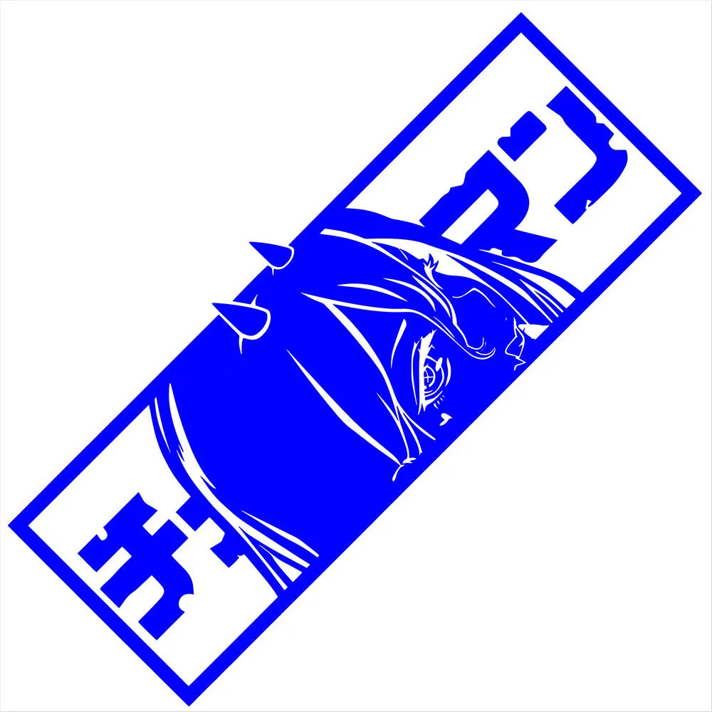 Makima | マキマ Shihai No Akuma | CH∀INS∀WM∀N Car Sticker Anime Beautiful Girl The Window Decoration Die Cutting PVC Laser Decals (ONLINE ORDER ONLY)