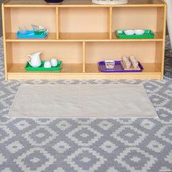 Cotton Work Rug Natural No Fringe, Three varieties (ONLINE ORDER ONLY)