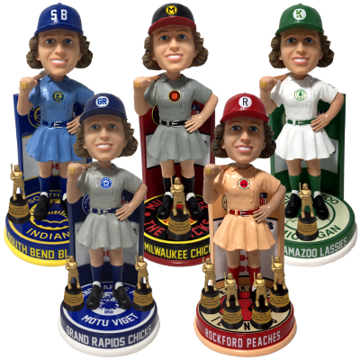 All-American Girls Professional Baseball (AAGPBL) Champions Bobbleheads (ONLINE ORDER ONLY)
