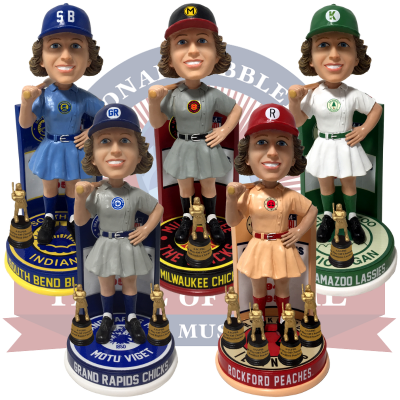 All-American Girls Professional Baseball (AAGPBL) Champions Bobbleheads (ONLINE ORDER ONLY)