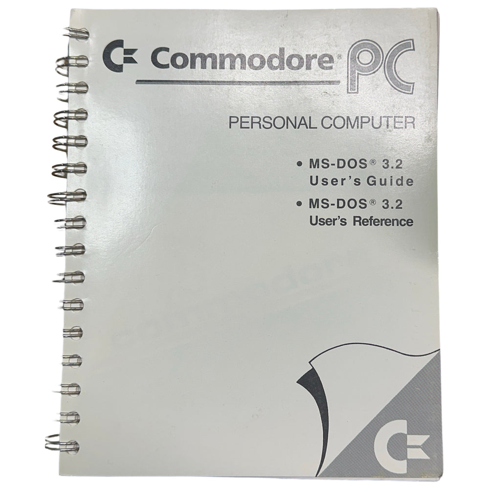 MS-DOS 3.2 USERS GUIDE - Commodore 64/128 (Online Order Only)