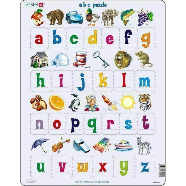 ABC Alphabet 26 Piece Tray Jigsaw Puzzle Larsen
