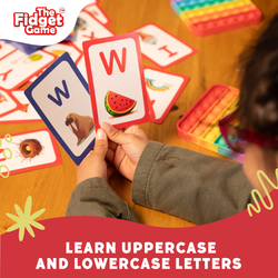 ABC: Learn Uppercase & Lowercase Letters Card Pack - CHOOSE Act (ONLINE ORDER ONLY)