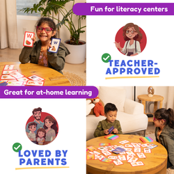 ABC: Learn Uppercase & Lowercase Letters Card Pack - CHOOSE Act (ONLINE ORDER ONLY)