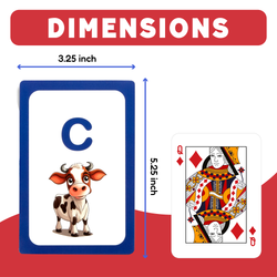ABC: Learn Uppercase & Lowercase Letters Card Pack - CHOOSE Act (ONLINE ORDER ONLY)