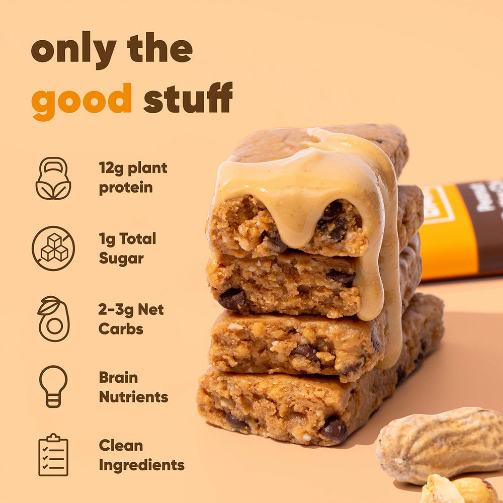 Almond Butter Chip & Peanut Butter Chip (24 Bars) (ONLINE ORDER ONLY)
