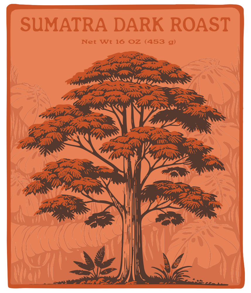 Sumatra Dark Roast 16oz (ONLINE ORDER ONLY)