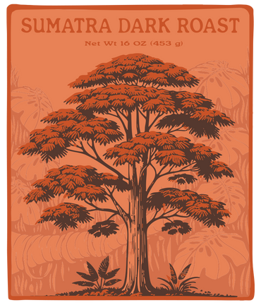 Sumatra Dark Roast 16oz (ONLINE ORDER ONLY)