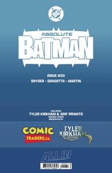 ABSOLUTE BATMAN #20 TYLER KIRKHAM EXCLUSIVE VAR (05/13/2026)
