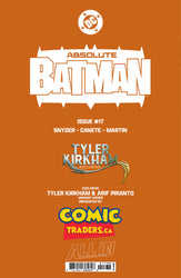 Absolute Batman #17 Tyler Kirkham Exclusive Virgin Var (02/11/2026)(02/18/2026) (ONLINE ORDER ONLY)