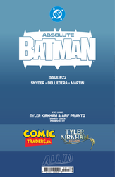 ABSOLUTE BATMAN #22 TYLER KIRKHAM EXCLUSIVE JOKER BATTLE DAMAGED (07/08/2026)