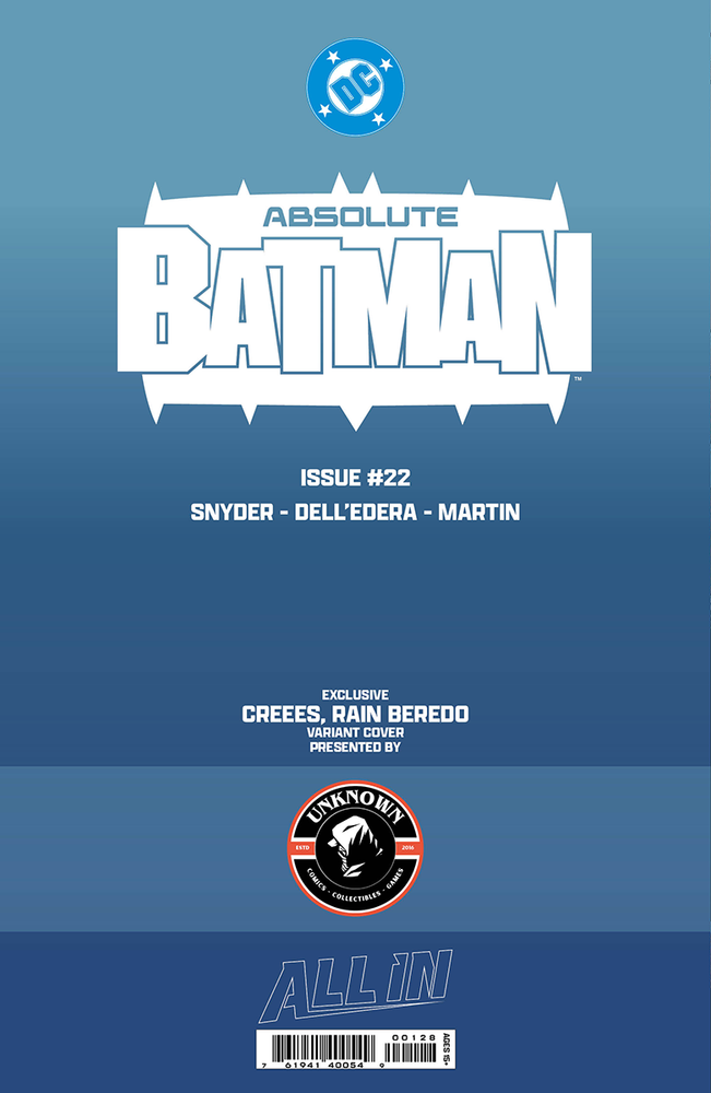 ABSOLUTE BATMAN #22 CREEES EXCLUSIVE VAR (07/08/2026)