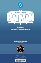 ABSOLUTE BATMAN #22 CREEES EXCLUSIVE VAR (07/08/2026)