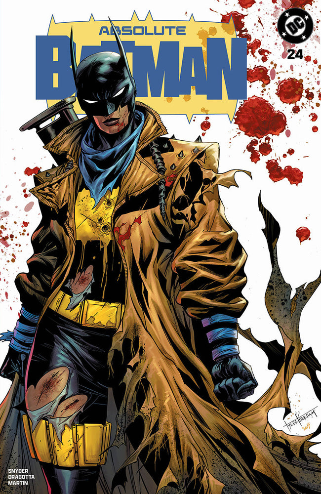 ABSOLUTE BATMAN #24 TYLER KIRKHAM BATTLE DAMAGED THE BAT EXCLUSIVE VAR (09/23/2026) (ONLINE ORDER ONLY)
