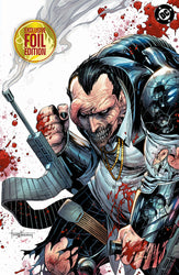 [FOIL] ABSOLUTE BATMAN #24 TYLER KIRKHAM BATTLE DAMAGED PENGUIN EXCLUSIVE VIRGIN VAR (09/23/2026) (ONLINE ORDER ONLY)