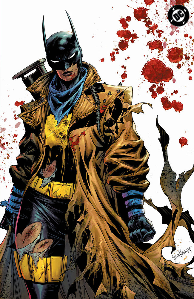 ABSOLUTE BATMAN #24 TYLER KIRKHAM BATTLE DAMAGED THE BAT EXCLUSIVE VIRGIN VAR (09/23/2026) (ONLINE ORDER ONLY)